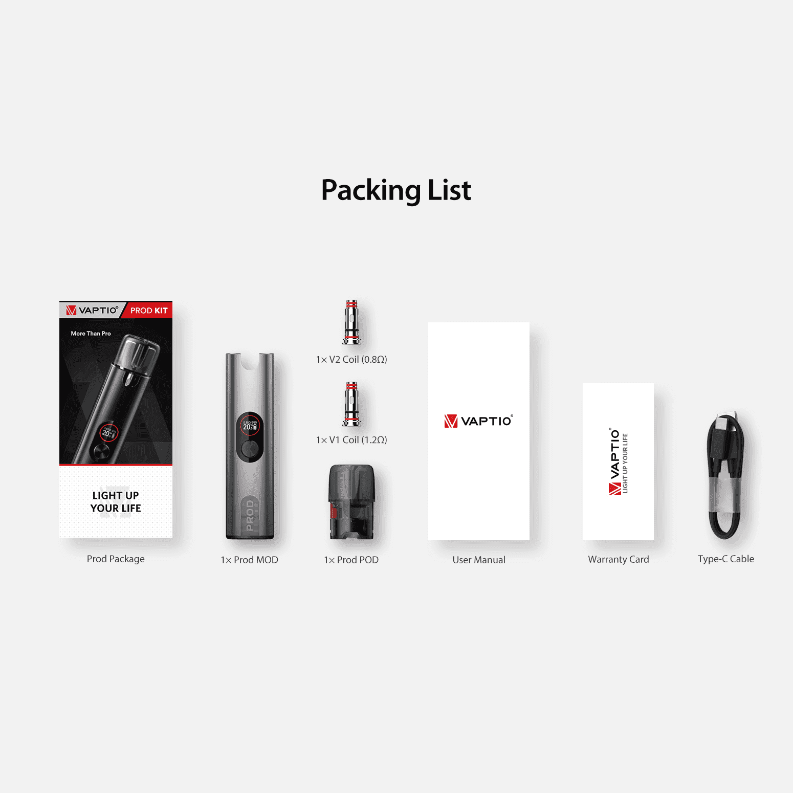 帕拉德一代Vaptio prod pod kit自由派電子煙主機:圖片 4