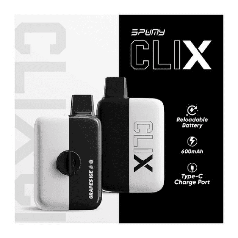 SPUMY CLIX 7500口一次性|可充電換彈:圖片 3