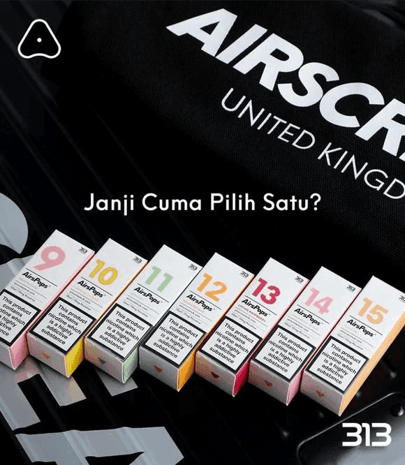 AIRSCREAM AIRSPOPS 313數字小煙油:圖片 3
