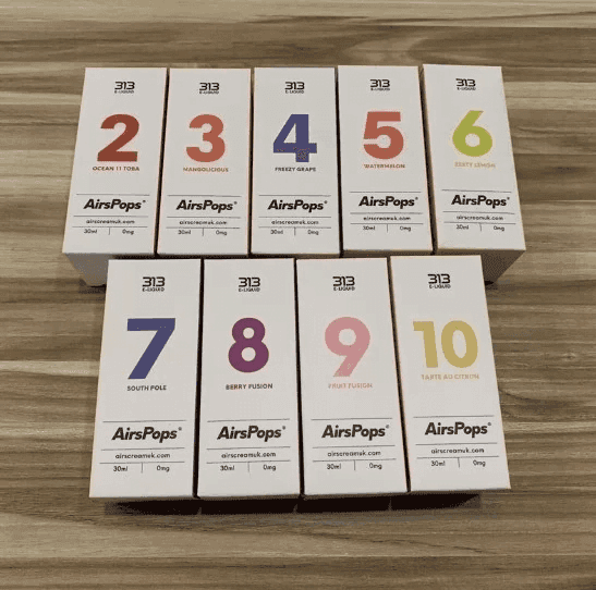 AIRSCREAM AIRSPOPS 313數字小煙油:圖片 6