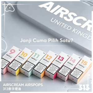 AIRSCREAM AIRSPOPS 313數字小煙油