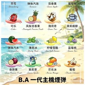 B.A 一代電子煙煙彈