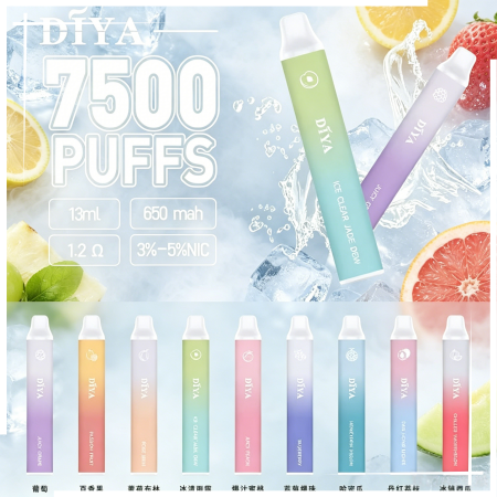 DIYA叮啞7500口一次性電子煙