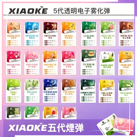 XIAOKE梟客煙彈五代電子菸彈