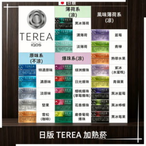 日版 IQOS ILUMA TEREA煙彈加熱煙主機